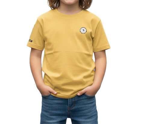 キッズTシャツ ウイルス太郎 刺繍